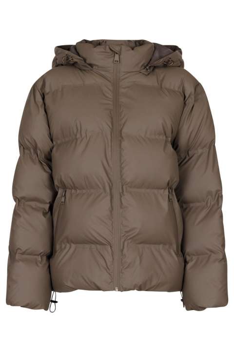 Priser på Neo Noir - Jakke - Fox C Puffer Jacket - Dark Taupe