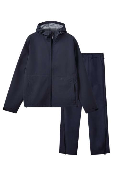 Priser på H2O - Regntøj - Basic Bornholm Rain Set - Navy