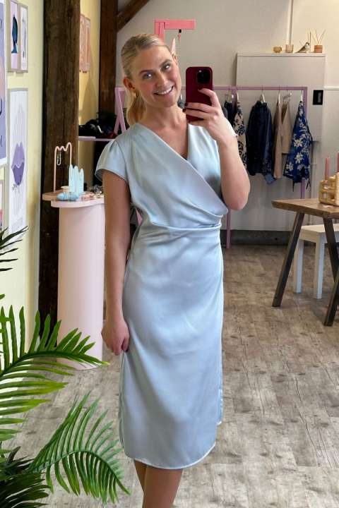 Priser på Bruuns Bazaar - Kjole - Raisella Neema Dress - Light Blue