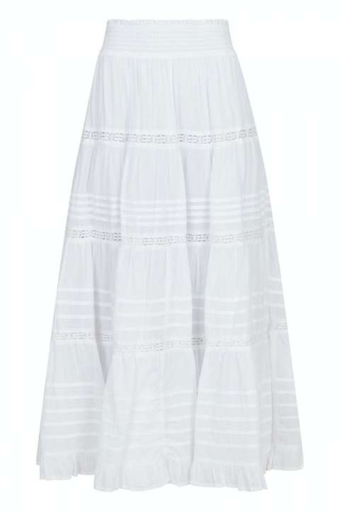 Priser på Neo Noir - Nederdel - Felicia S Voile Skirt - White