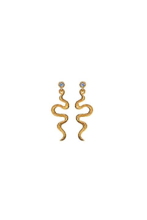 Priser på Maanesten - Ørering - Lucy Earring - Guld