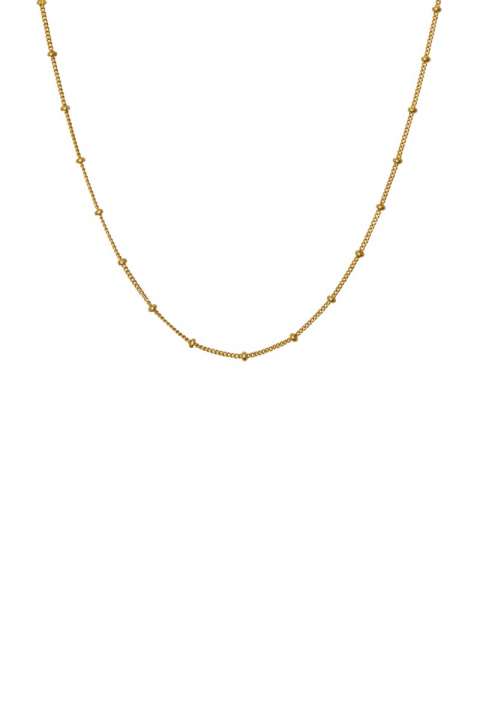 Priser på Maanesten - Halskæde - Nala Choker Necklace - Guld