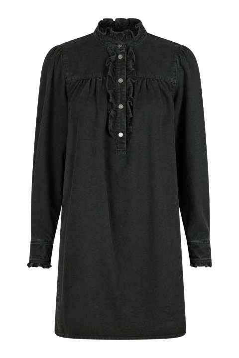 Priser på Neo Noir - Kjole - Ava Denim Dress - Black