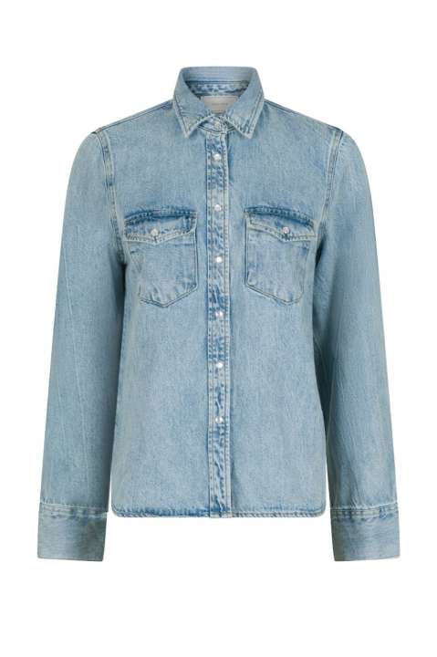 Priser på Neo Noir - Skjorte - Roger Denim Shirt - Smoke Blue