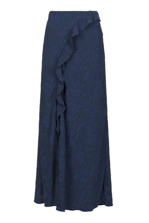 Priser på Neo Noir - Nederdel - Vinza Burnout Skirt - Navy