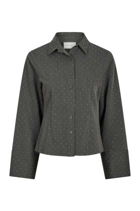 Priser på Neo Noir - Skjorte - Rosa Bedazzled Shirt - Grey