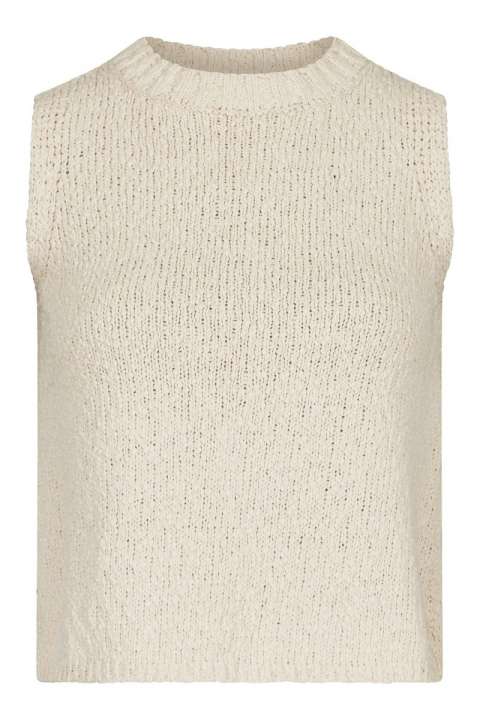 Priser på Neo Noir - Vest - Virena Knit Vest - Sand