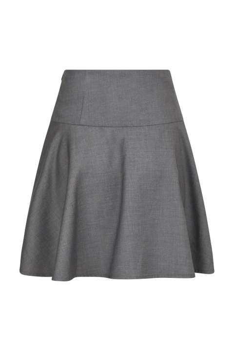 Priser på Neo Noir - Nederdel - Pamelo Skirt - Dark Grey Melange