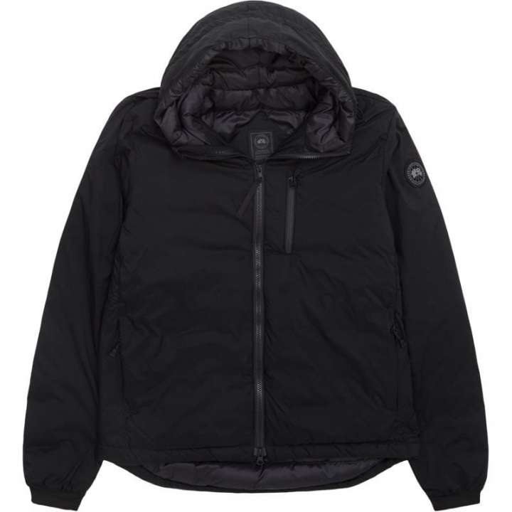 Priser på CANADA GOOSE BLACK DISC Lodge Hoody Black Label Vinterjakke Black