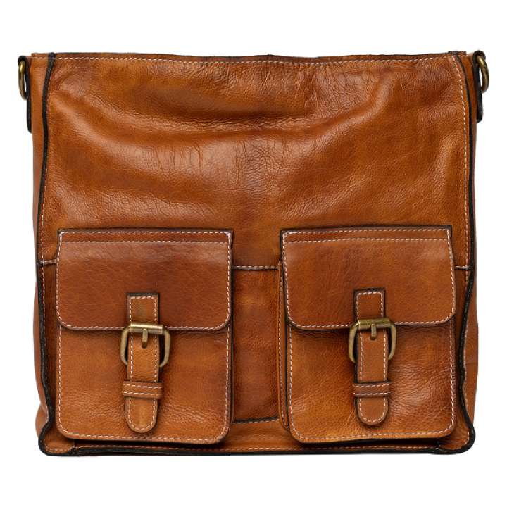 Priser på RE:DESIGNED Heda Small Crossbody Burned Tan 6348