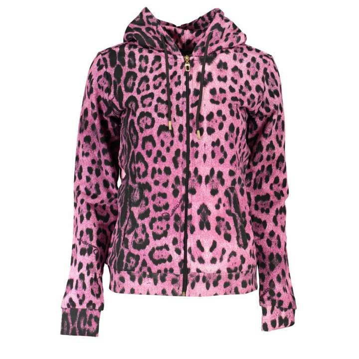 Priser på Cavalli Class Pink Bomuld Sweater