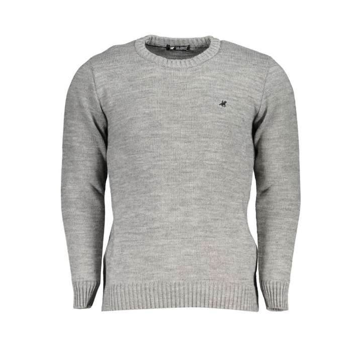 Priser på U.S. Grand Polo Gray Fabric Sweater