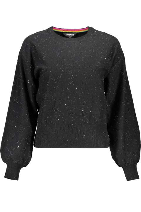 Priser på Desigual Black Polyester Dame Sweater