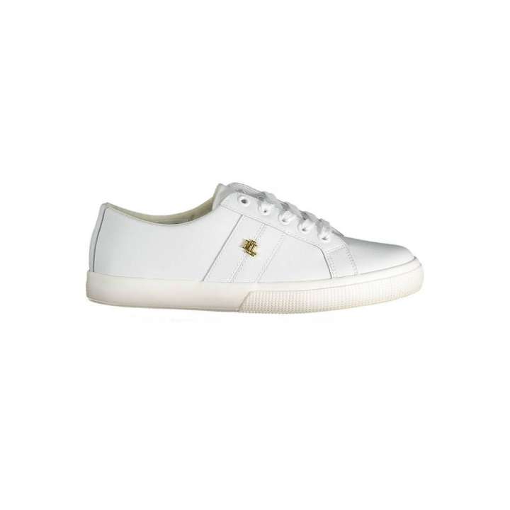 Priser på Ralph Lauren White Polyester Sneakers