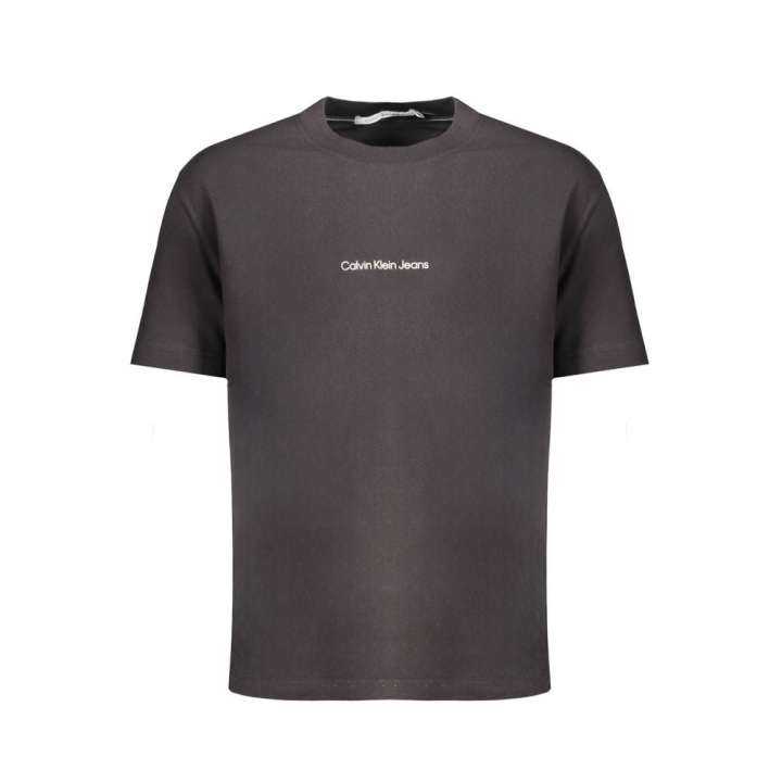 Priser på Calvin Klein Black Cotton T-Shirt