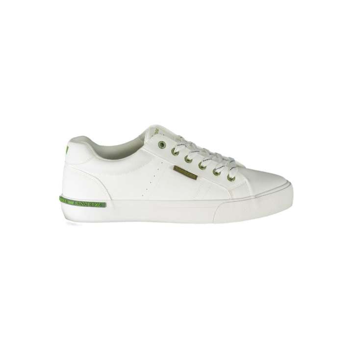 Priser på Carrera White Polyester Sneakers