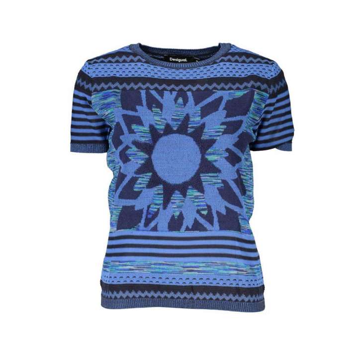 Priser på Desigual Chic Contrast Crew Neck Sweater