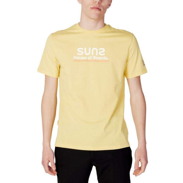 Priser på Suns Yellow Cotton T-Shirt