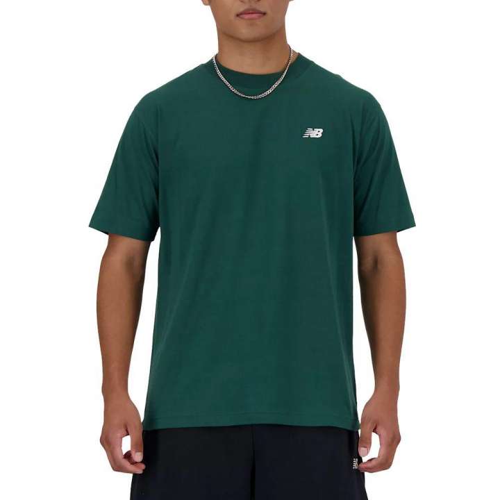 Priser på New Balance Green Cotton T-Shirt