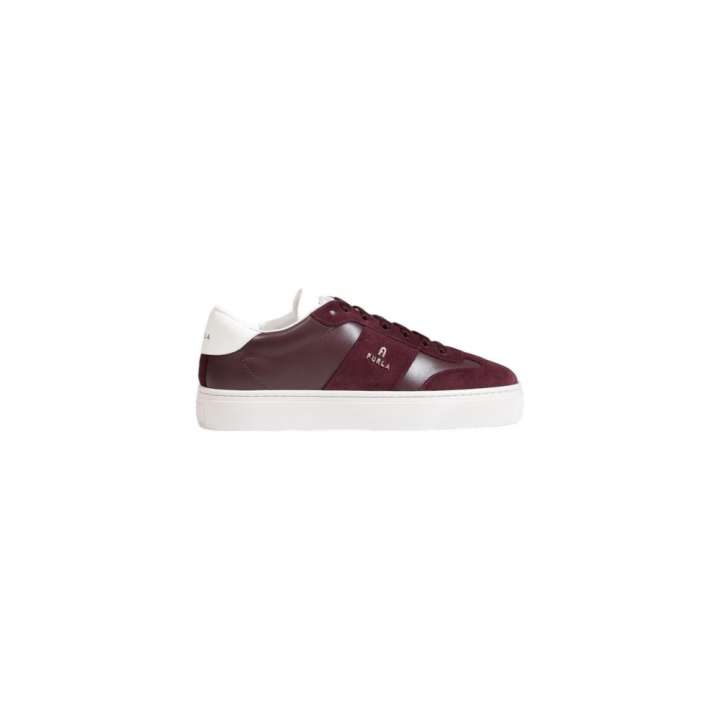 Priser på Furla Bordeaux Leather Sneakers