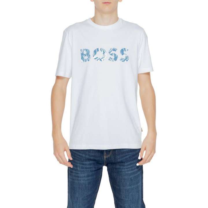 Priser på Hugo Boss White Cotton T-Shirt