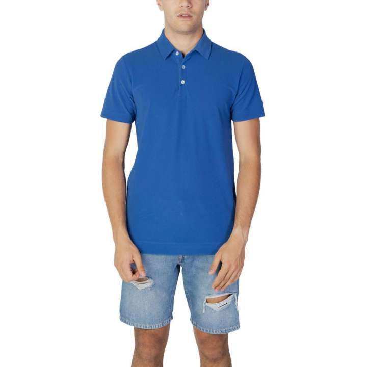 Priser på Suns Blue Polyester Polo Shirt