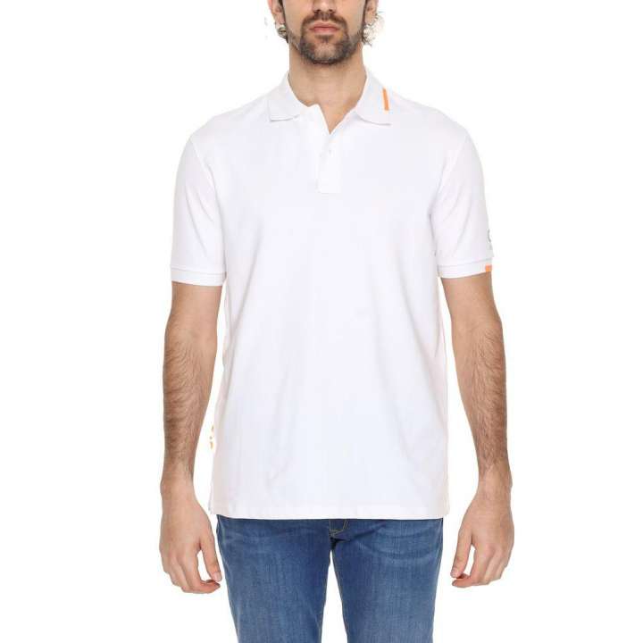 Priser på Suns White Cotton Polo Shirt