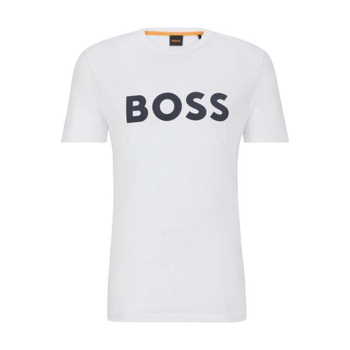 Priser på Hugo Boss White Cotton T-Shirt