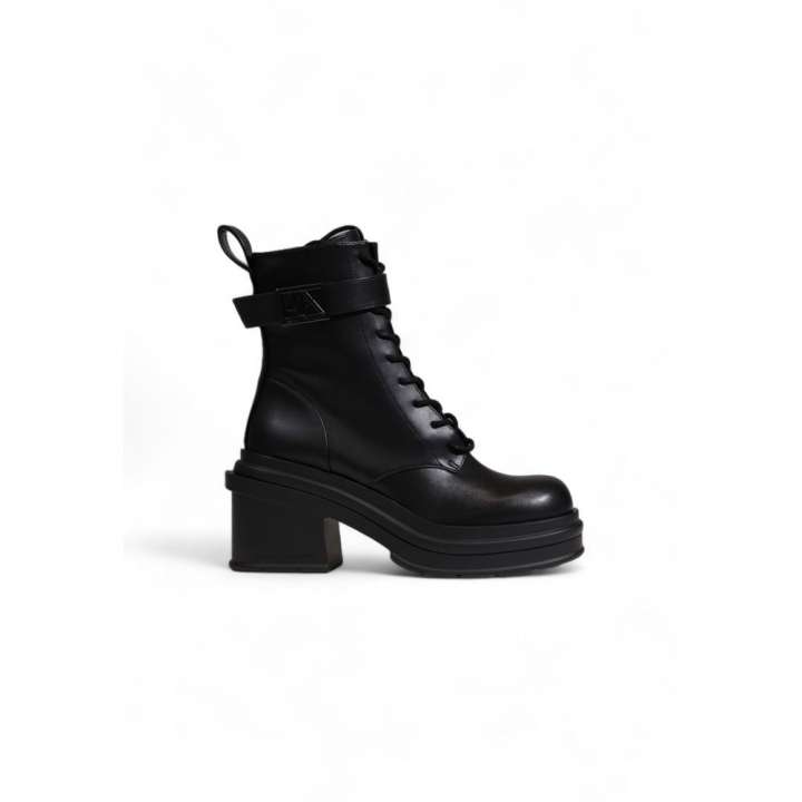 Priser på Armani Exchange Black Polyester Boot