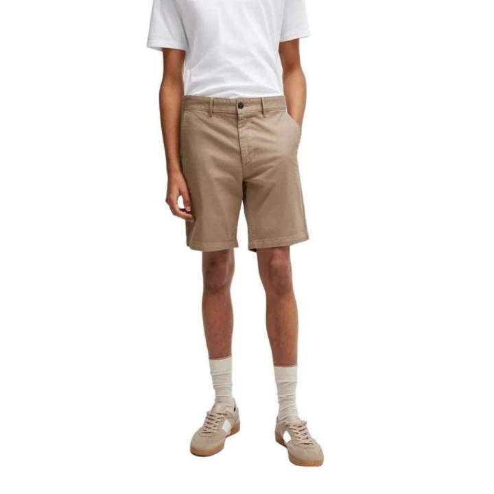 Priser på Hugo Boss Beige Cotton Short