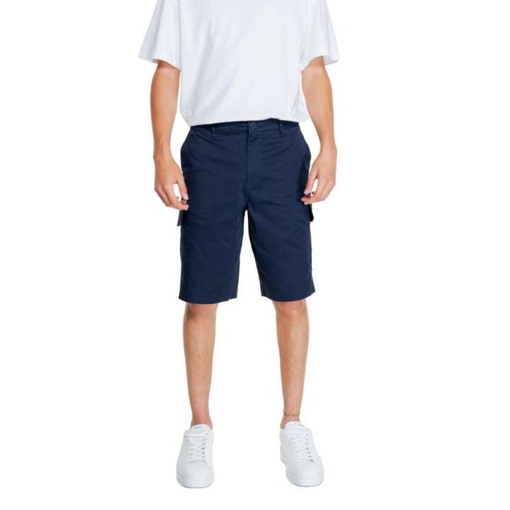 Priser på Armani Exchange Blue Cotton Short