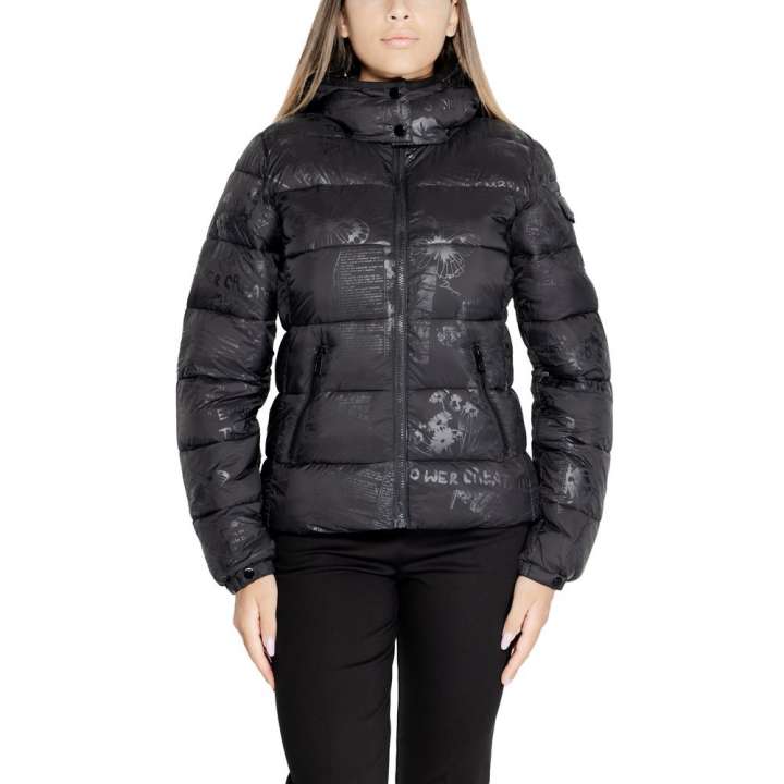 Priser på Desigual Black Polyamide Jackets & Coat