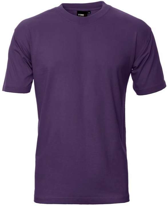 Priser på ID T-Time Herre T-shirt - Lilac - 4XL