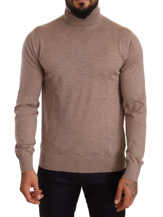 Priser på Dolce & Gabbana Elegant Cashmere Turtleneck Sweater