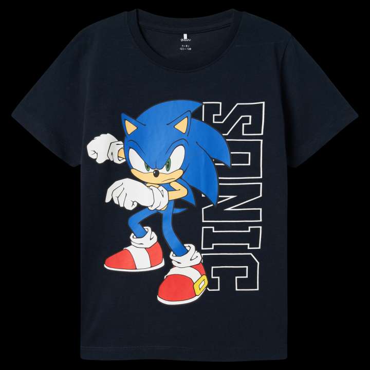 Priser på Guppy Sonic Drenge T-shirt - Dark Sapphire - 110