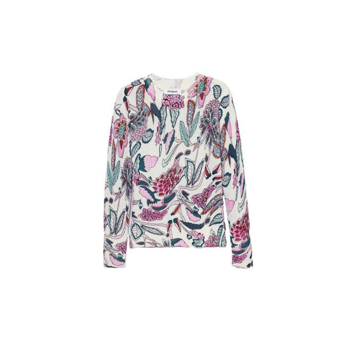 Priser på Desigual White Viscose Tops & T-Shirt