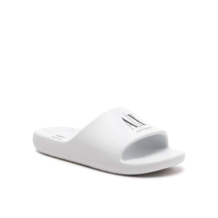 Priser på Armani Exchange White Polyethylene Sandaler