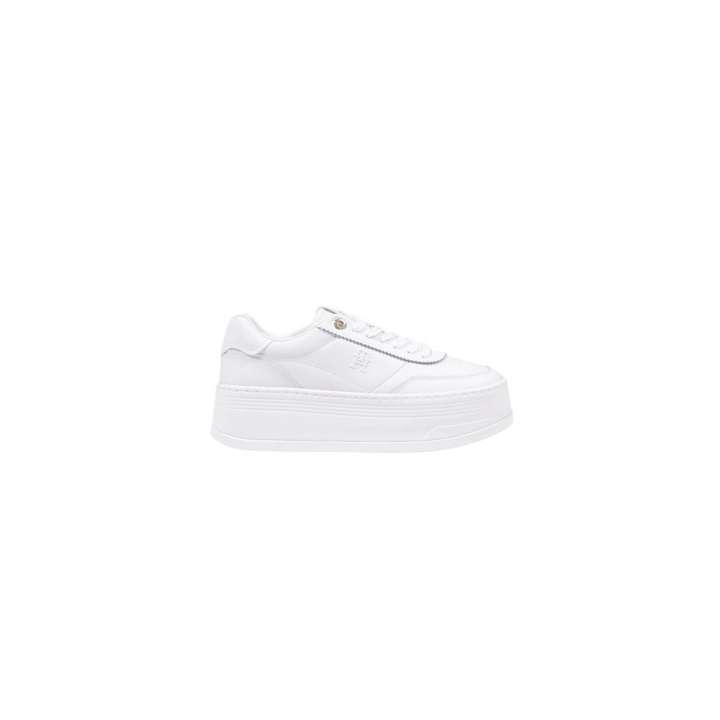 Priser på Tommy Hilfiger White Leather Sneakers