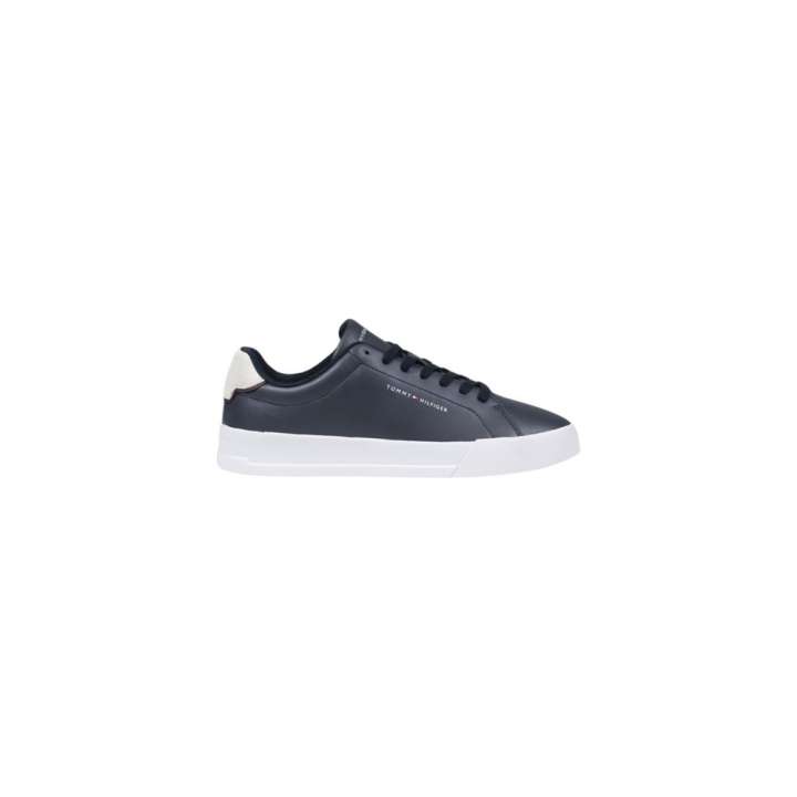 Priser på Tommy Hilfiger Blue Leather Sneakers