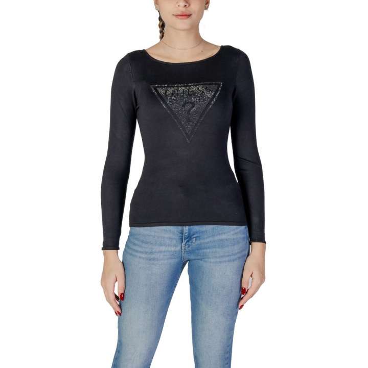 Priser på Guess Black Viscose Tops & T-Shirt