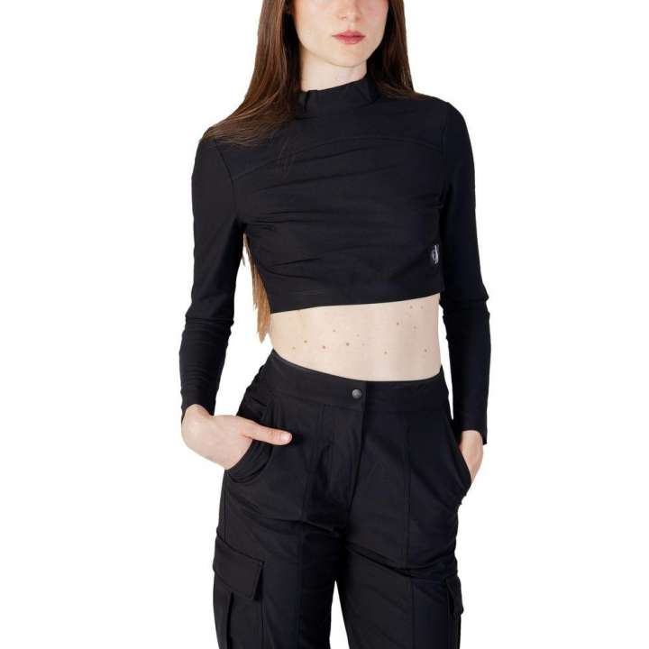 Priser på Calvin Klein Jeans Black Recycled Polyester Tops & T-Shirt