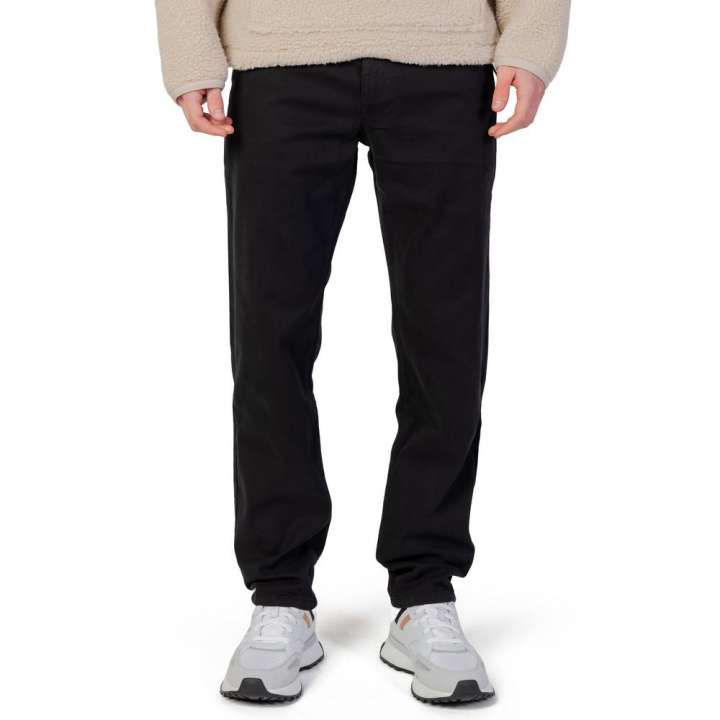 Priser på Hugo Boss Black Cotton Jeans & Pant