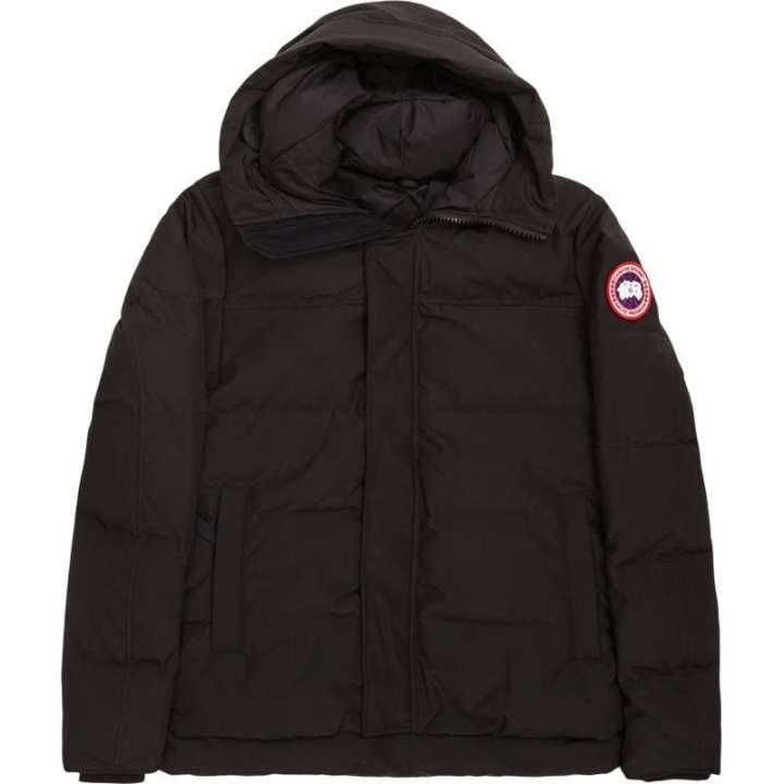 Priser på Canada Goose Macmillan Parka Down Jacket Black