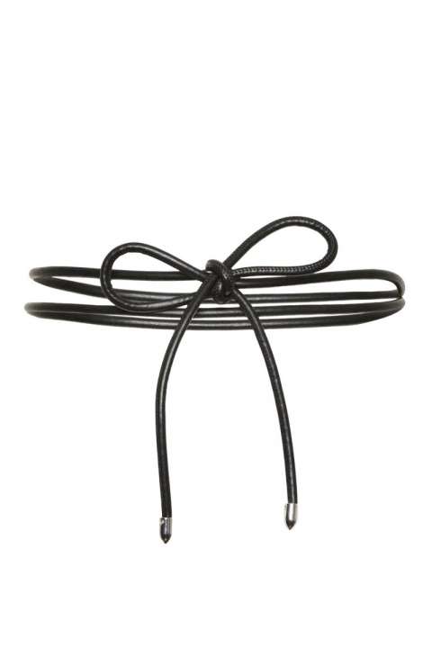 Priser på Pieces - Bælte - Pc Riona Rope Belt - Black