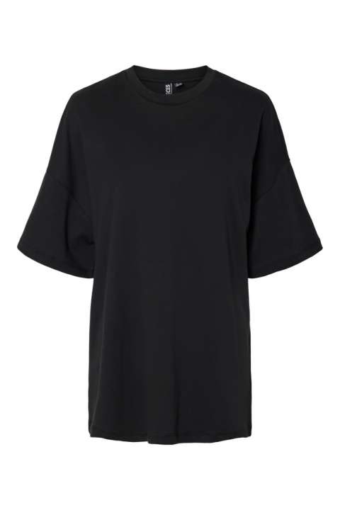 Priser på Pieces - T-shirt - Pc Auna Ss Oversize Tee - Black