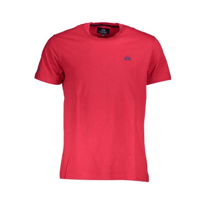 Priser på La Martina Red Cotton Men T-Shirt