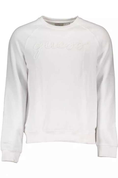 Priser på Guess Jeans White Cotton Men Sweater