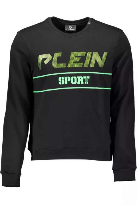 Priser på Plein Sport Black Cotton Men Sweater