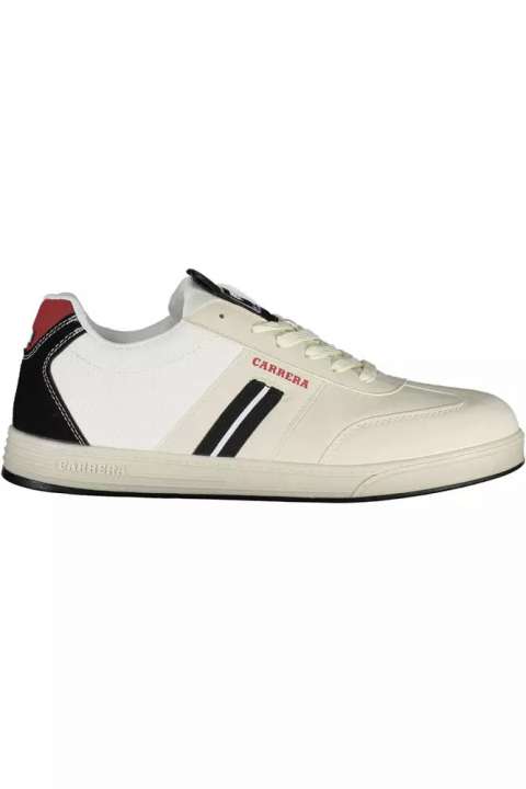 Priser på Carrera White Eco Leather Men Sneaker