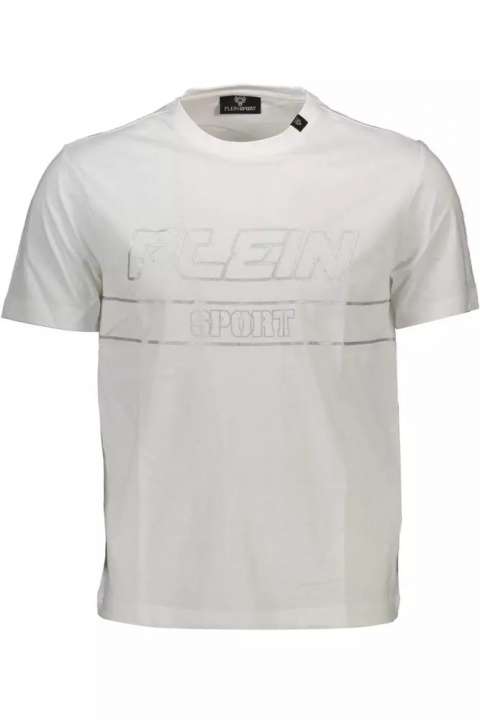 Priser på Plein Sport White Cotton Men T-Shirt